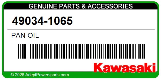 Kawasaki 49034-1065 Pan-Oil