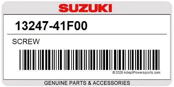 Suzuki 13247-41F00 Screw