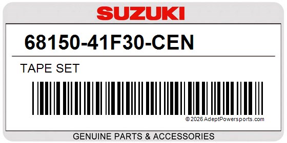 Suzuki 68150-41F30-CEN Tape Set