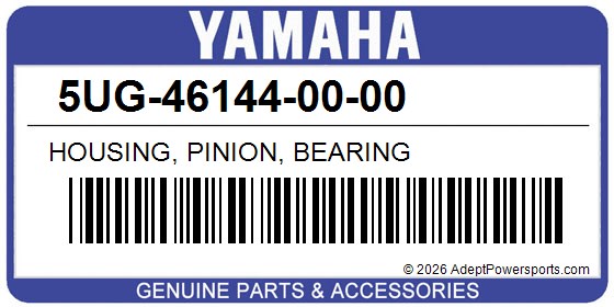 Yamaha 5UG-46144-00-00 Housing, Pinion, Bearing