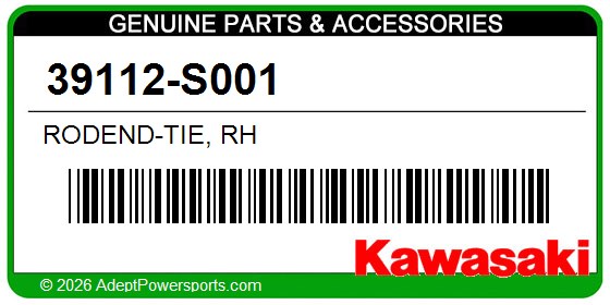 Kawasaki 39112-S001 Rodend-Tie, Rh