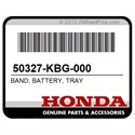 Honda 50327-KBG-000 Band, Battery, Tray