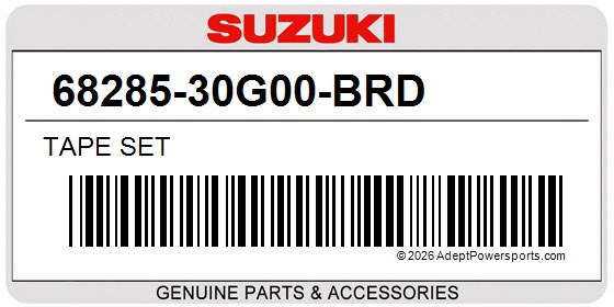Suzuki 68285-30G00-BRD Tape Set