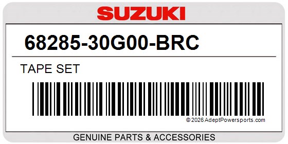 Suzuki 68285-30G00-BRC Tape Set