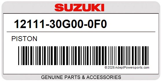 Suzuki 12111-30G00-0F0 Piston