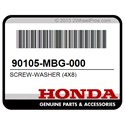 Honda 90105-MBG-000 Screw-Washer (4X8)