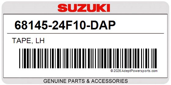 Suzuki 68145-24F10-DAP Tape, Lh