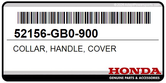 Honda 52156-GB0-900 Collar, Handle, Cover