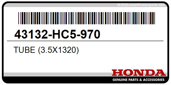 Honda 43132-HC5-970 Tube (3.5X1320)