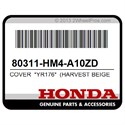 Honda 80311-HM4-A10ZD Cover *Yr176* (Harvest Beige)