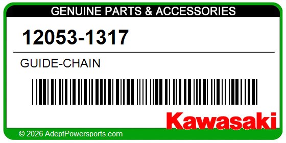 Kawasaki 12053-1317 Guide-Chain