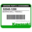 Kawasaki 92045-1288 Bearing-Ball, Tmb205lu