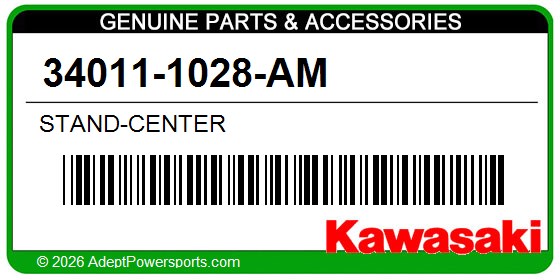 Kawasaki 34011-1028-AM Stand-Center