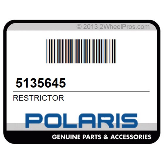 Polaris 5135645 Restrictor
