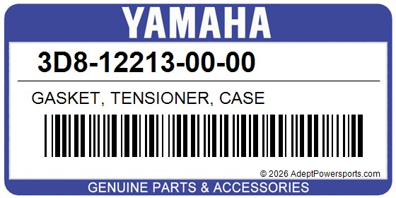Yamaha 3D8-12213-00-00 Gasket, Tensioner, Case