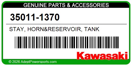Kawasaki 35011-1370 Stay, Horn&Reservoir, Tank
