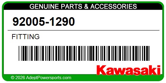 Kawasaki 92005-1290 Fitting