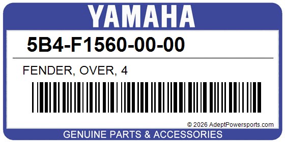 Yamaha 5B4-F1560-00-00 Fender, Over, 4