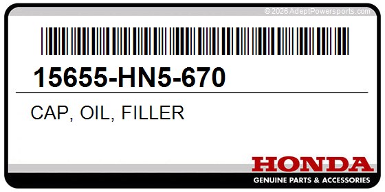 Honda 15655-HN5-670 Cap, Oil, Filler