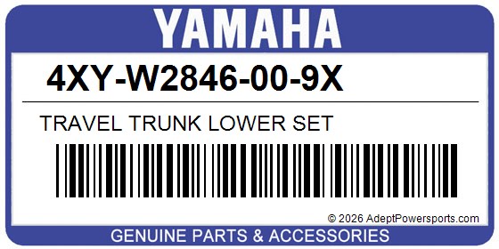 Yamaha 4XY-W2846-00-9X Travel Trunk Lower Set