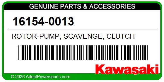 Kawasaki 16154-0013 Rotor-Pump, Scavenge, Clutch