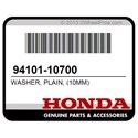Honda 94101-10700 Washer, Plain, (10Mm)