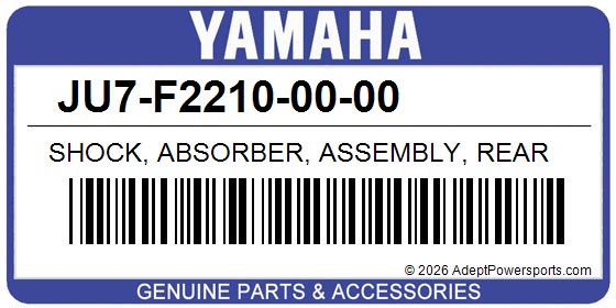 Yamaha JU7-F2210-00-00 Shock, Absorber, Assembly, Rear