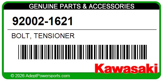Kawasaki 92002-1621 Bolt, Tensioner