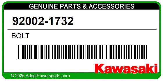 Kawasaki 92002-1732 Bolt