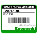 Kawasaki 92001-1095 Bolt, 8X28