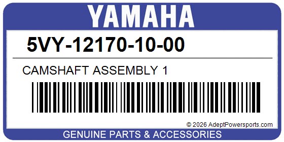 Yamaha 5VY-12170-10-00 Camshaft Assembly 1