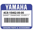 Yamaha 4C8-15462-00-00 Gasket, Crankcase, Cover, 3