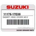 Suzuki 11178-17E00 Gasket, Head, Cover, No.2