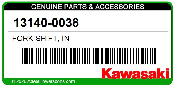Kawasaki 13140-0038 Fork-Shift, In