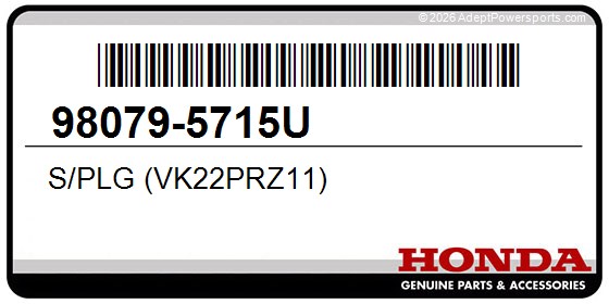 Honda 98079-5715U S/Plg (Vk22prz11)