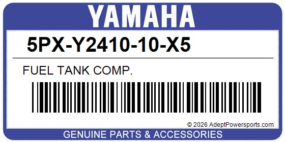 Yamaha 5PX-Y2410-10-X5 Fuel Tank Comp.