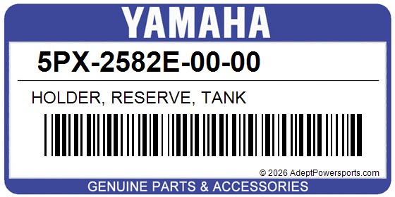 Yamaha 5PX-2582E-00-00 Holder, Reserve, Tank