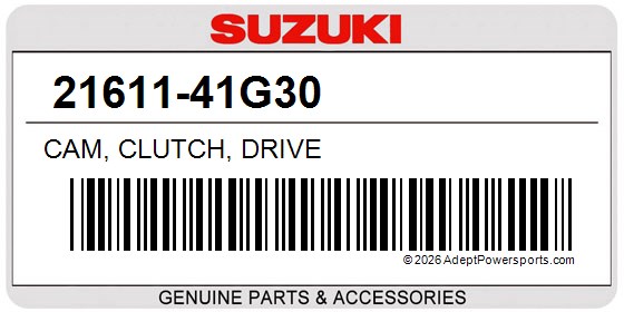 Suzuki 21611-41G30 Cam, Clutch, Drive