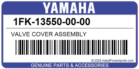 Yamaha 1FK-13550-00-00 Valve Cover Assembly