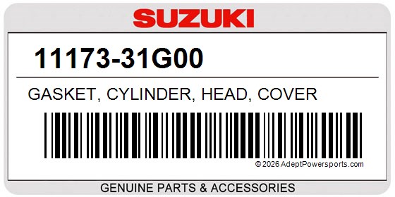 Suzuki 11173-31G00 Gasket, Cylinder, Head, Cover