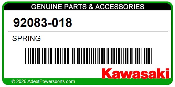 Kawasaki 92083-018 Spring