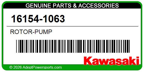 Kawasaki 16154-1063 Rotor-Pump