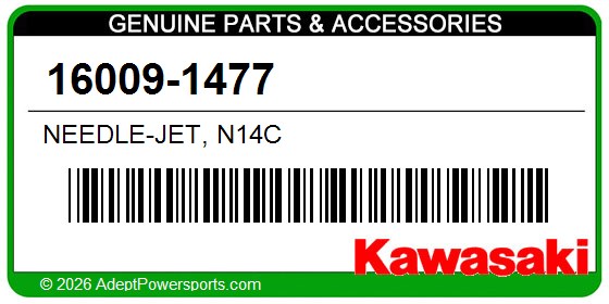 Kawasaki 16009-1477 Needle-Jet, N14c
