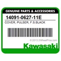 Kawasaki 14091-0627-11E Cover, Pulser, F.S.Black
