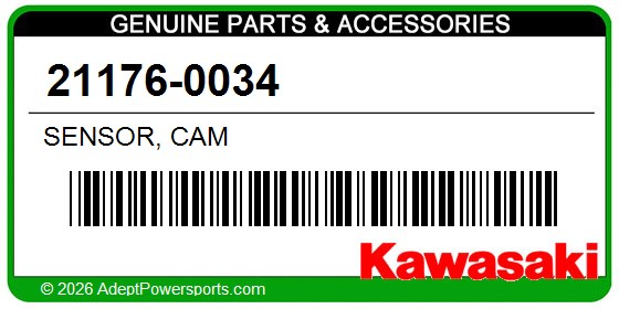 Kawasaki 21176-0034 Sensor, Cam
