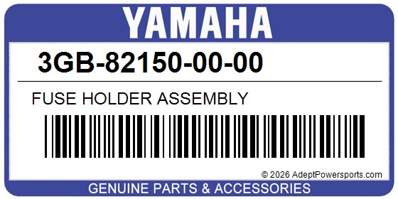 Yamaha 3GB-82150-00-00 Fuse Holder Assembly