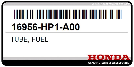 Honda 16956-HP1-A00 Tube, Fuel