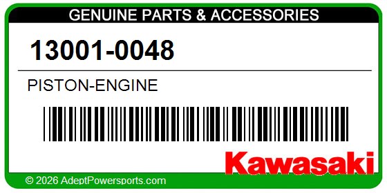 Kawasaki 13001-0048 Piston-Engine