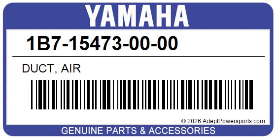 Yamaha 1B7-15473-00-00 Duct, Air