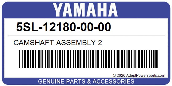 Yamaha 5SL-12180-00-00 Camshaft Assembly 2